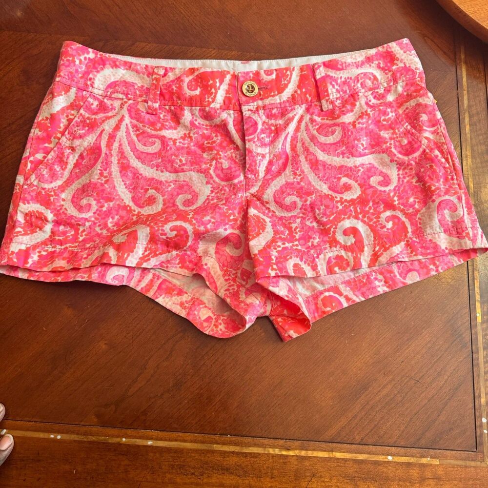 Lilly Pulitzer Walsh Shorts Size 10 - Picture 3 of 16